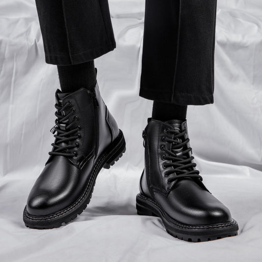 Dr Martens Boots Men's Trendy Plus Velvet Working Wear