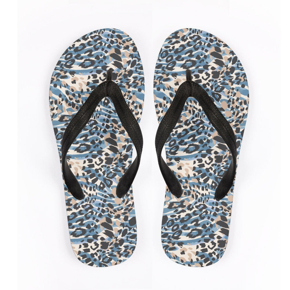 Flip Flops Animal Texture Outdoor Beach Leisure Flip-flops