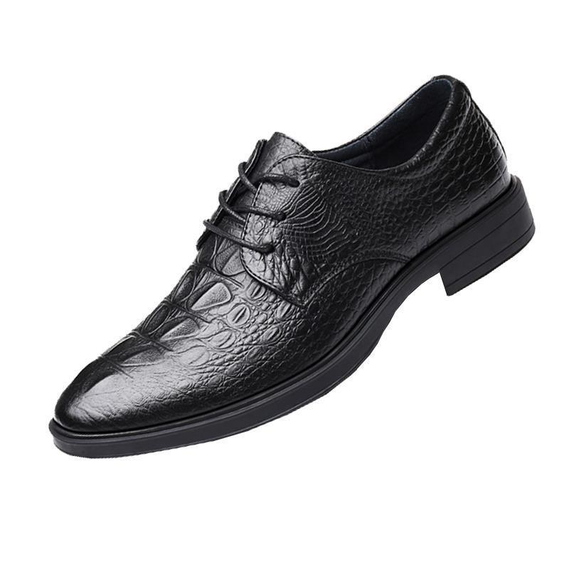 Heightened Breathable Business Formal Casual Leather Shoes